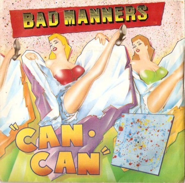 Bad Manners : Can Can (7", Single, Blu)
