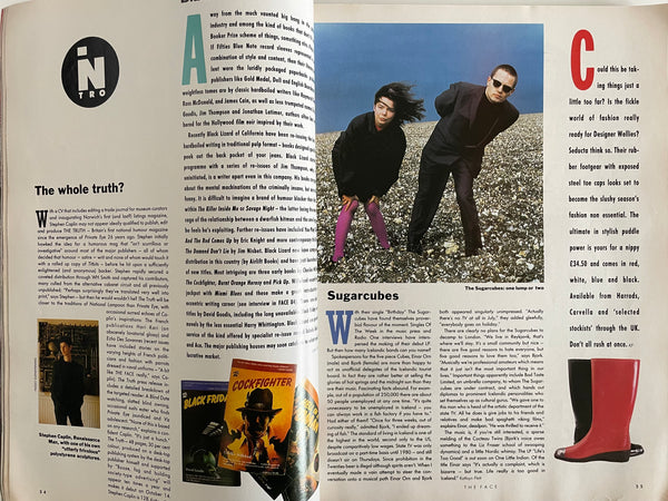 The Face Magazine No. 90 October 1987 - Into Orbit