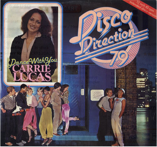 Carrie Lucas : Dance With You (12", Single)