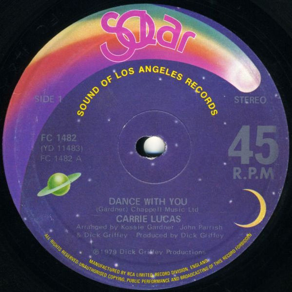 Carrie Lucas : Dance With You (12", Single)