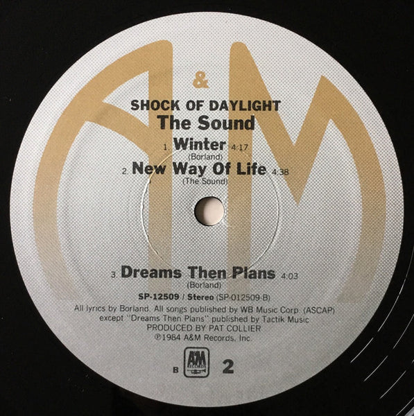 The Sound (2) : Shock Of Daylight (12", MiniAlbum, EMW)