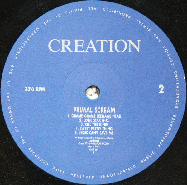Primal Scream : Primal Scream (LP, Album)