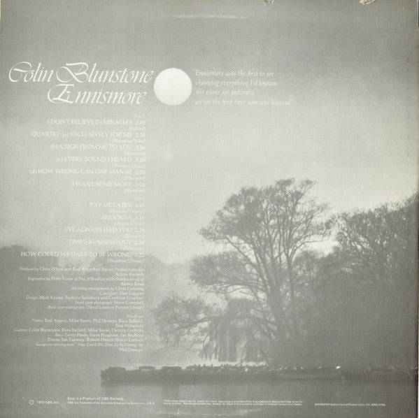 Colin Blunstone : Ennismore (LP, RP)