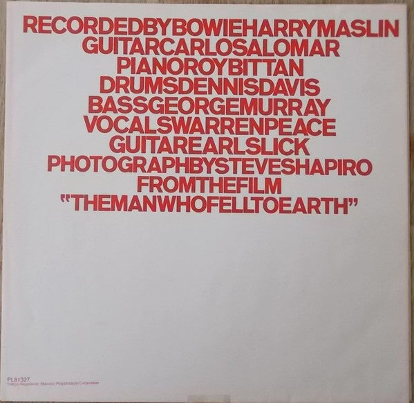 David Bowie : Station To Station (LP, Album, RE)