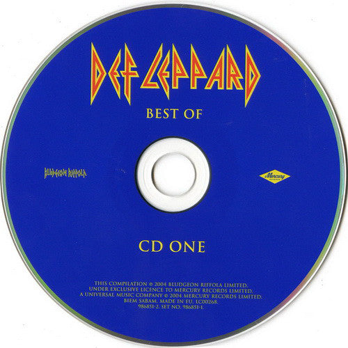 Buy Def Leppard : Best Of (2xCD, Comp, Ltd) Online for a great