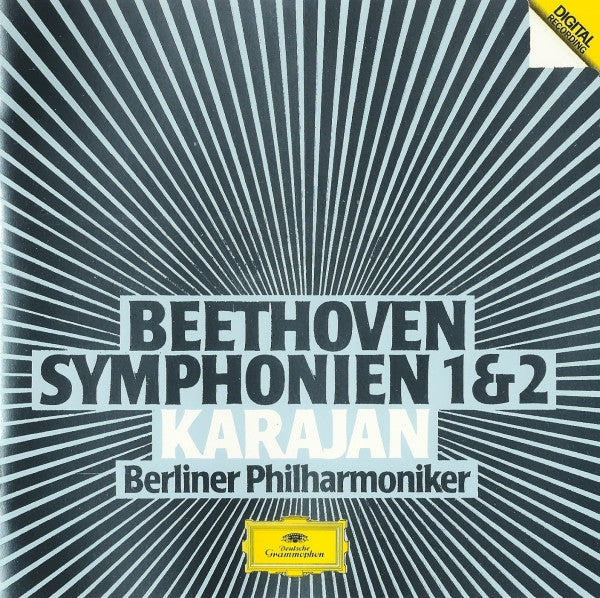 Beethoven* - Karajan* - Berliner Philharmoniker : Symphonien 1 & 2 (CD, Album)