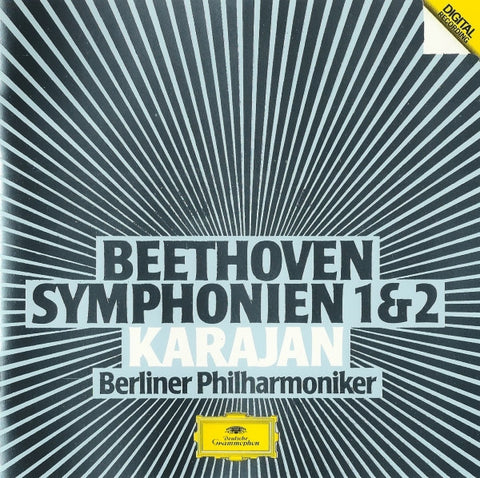 Beethoven* - Karajan* - Berliner Philharmoniker : Symphonien 1 & 2 (CD, Album)