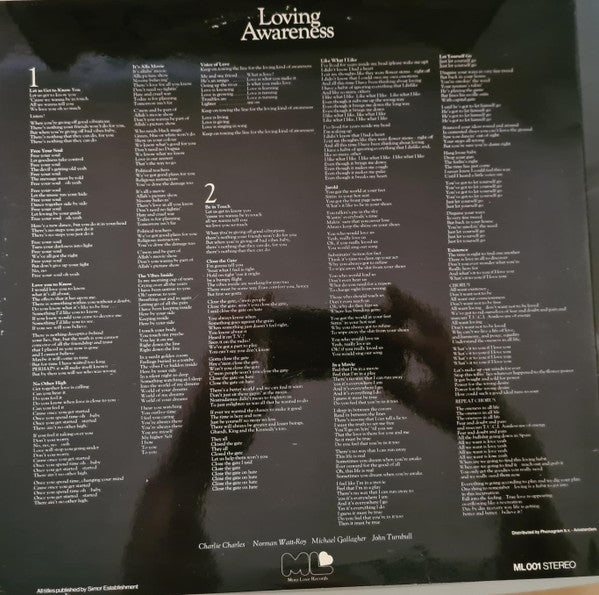 Loving Awareness : Loving Awareness (LP, Album, Promo)