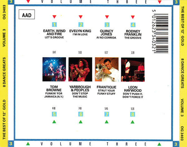 Various : Best Of 12 Inch Gold (Volume 3) (CD, Comp, Nim)
