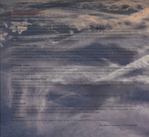 Hazard : Wind (CD, Album)