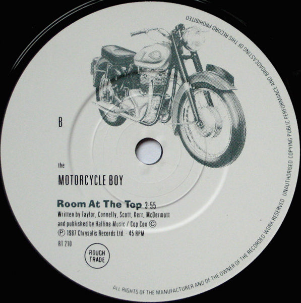 The Motorcycle Boy : Big Rock Candy Mountain (7", Single)