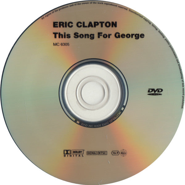 Eric Clapton : This Song For George (DVD-V, Unofficial)
