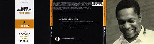 John Coltrane : Ascension (CD, Album, Comp, RE, Dig)