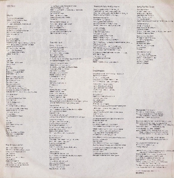 Randy Newman : Trouble In Paradise (LP, Album)