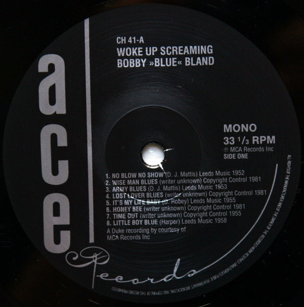 Bobby "Blue" Bland* : Woke Up Screaming (LP, Comp, Mono, RE)