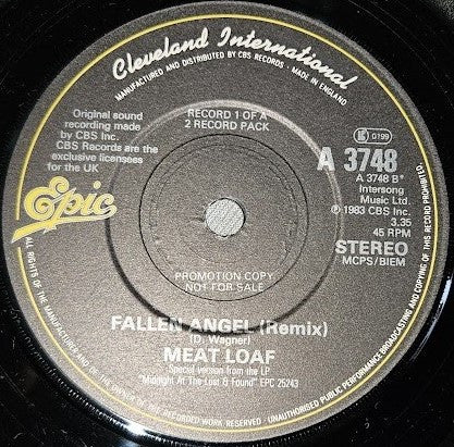 Meat Loaf : Midnight At The Lost And Found (2x7", Single, Promo)