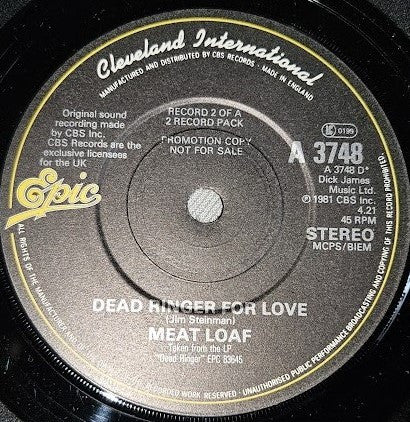 Meat Loaf : Midnight At The Lost And Found (2x7", Single, Promo)