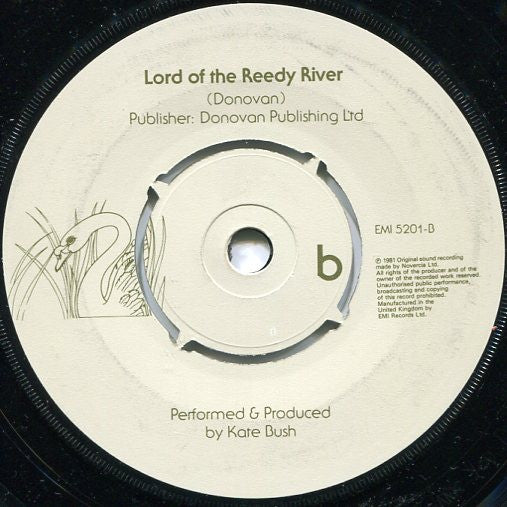 Kate Bush : Sat In Your Lap (7", Single, Kno)
