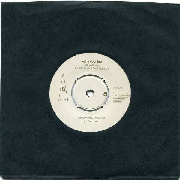 Kate Bush : Sat In Your Lap (7", Single, Kno)