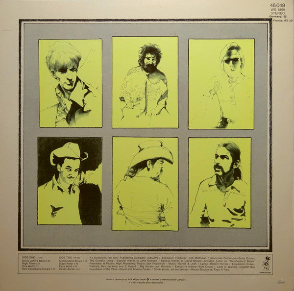 Grateful Dead* : Workingman's Dead (LP, Album, RE)