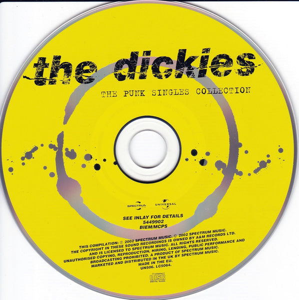 The Dickies : The Punk Singles Collection (CD, Comp, RE)