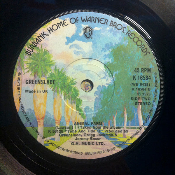 Greenslade : Catalan (7", Single, sol)