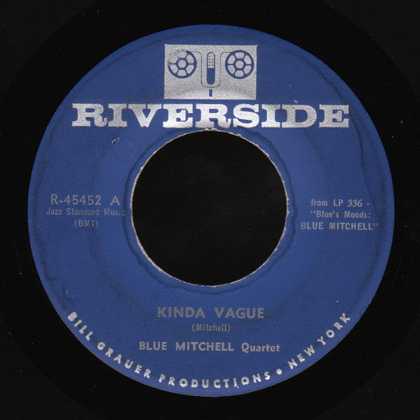 Blue Mitchell Quartet : Kinda Vague (7", Single)