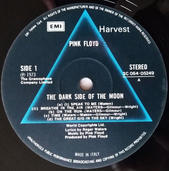 Pink Floyd : The Dark Side Of The Moon (LP, Album, RE, Gat)