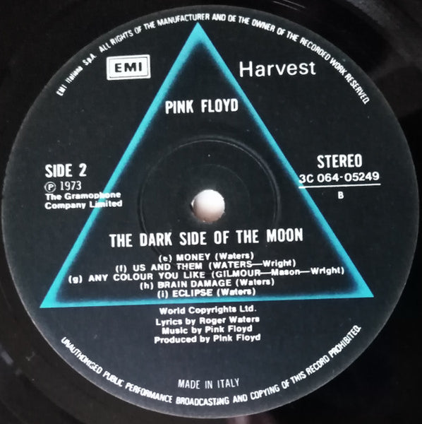 Pink Floyd : The Dark Side Of The Moon (LP, Album, RE, Gat)