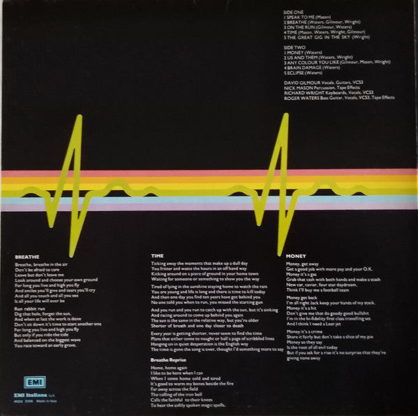 Pink Floyd : The Dark Side Of The Moon (LP, Album, RE, Gat)