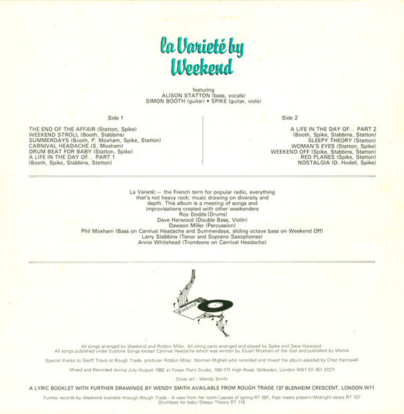 Weekend : La Varieté (LP, Album)