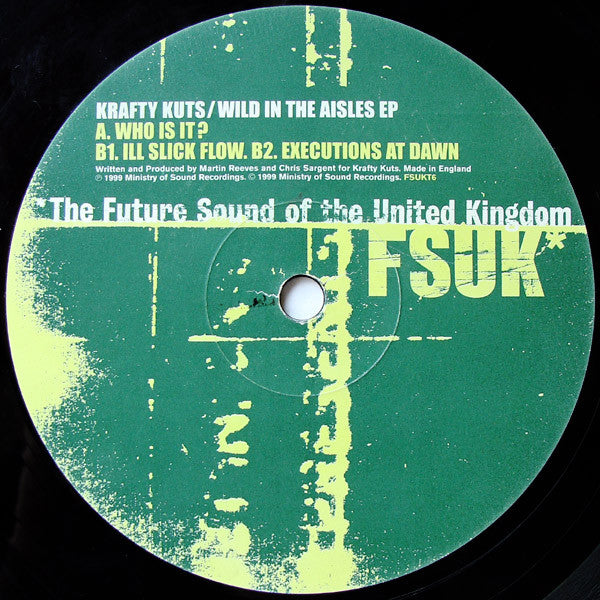 Krafty Kuts : Wild In The Aisles EP (12", EP)