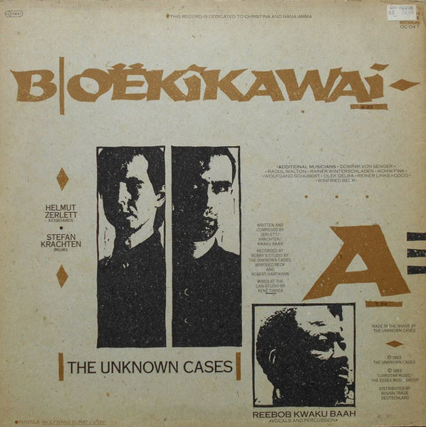 The Unknown Cases : Masimba Bele (12")