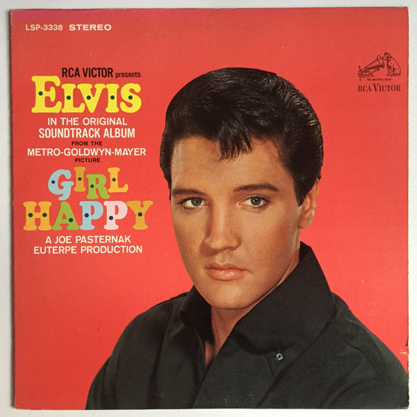 Elvis* : Girl Happy (LP, Album, RE)