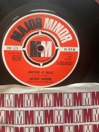 The Golden Earring* : Another 45 Miles (7", Single)