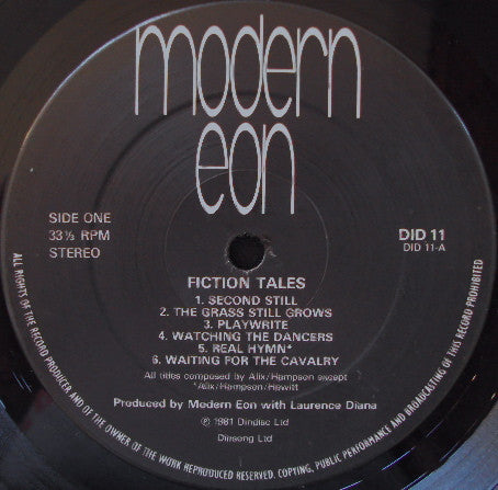 Modern Eon : Fiction Tales (LP, Album)