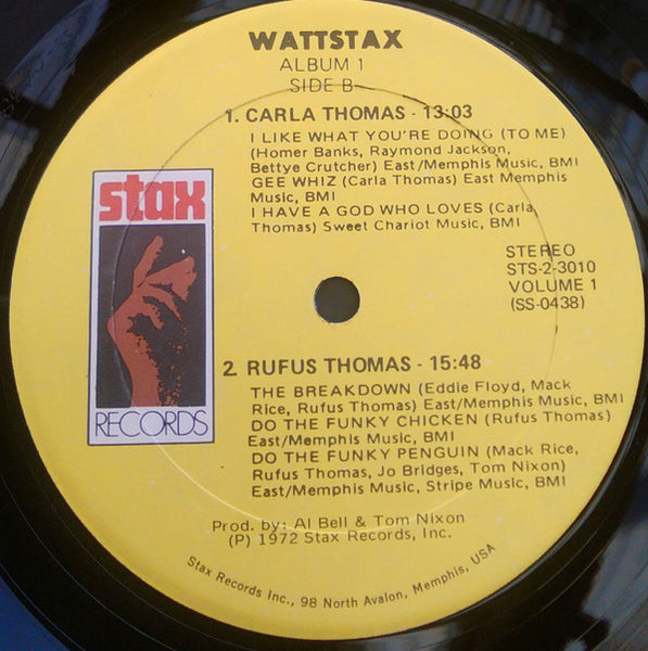 Various : Wattstax: The Living Word (2xLP, Album, Son)