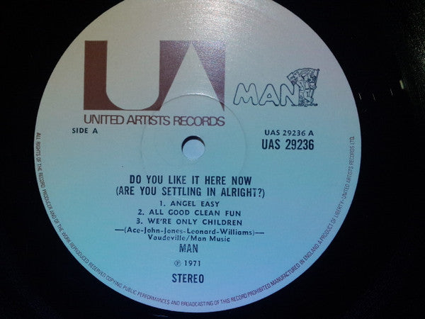 Man : Do You Like It Here Now, Are You Settling In? (LP, Album)