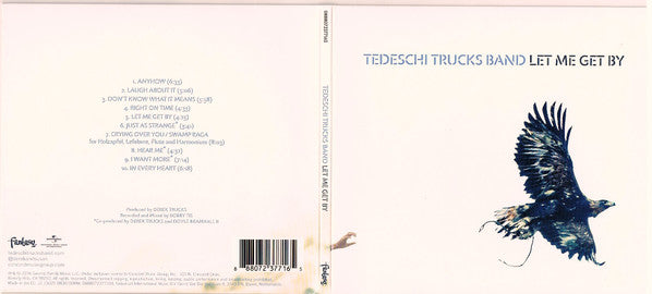 Tedeschi Trucks Band : Let Me Get By (CD, Album, Dig)