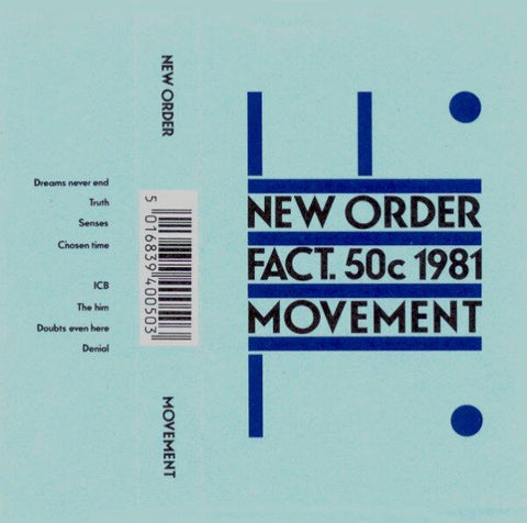 New Order : Movement (Cass, Album, RE)