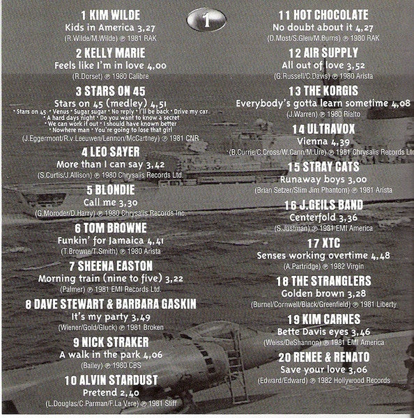 Various : 40 Hits 1980-1984 (2xCD, Comp)