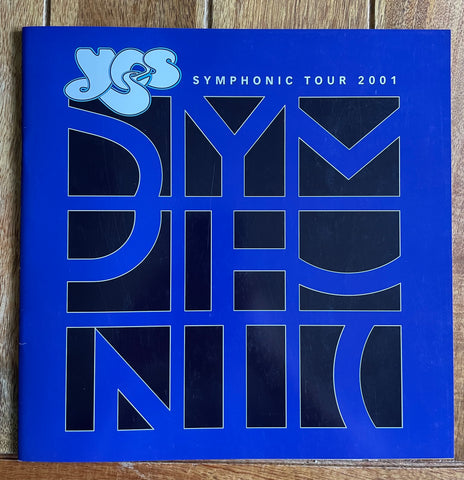 Yes - Symphonic Tour Programme 2001