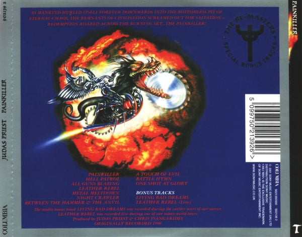 Judas Priest : Painkiller (CD, Album, RE, RM)