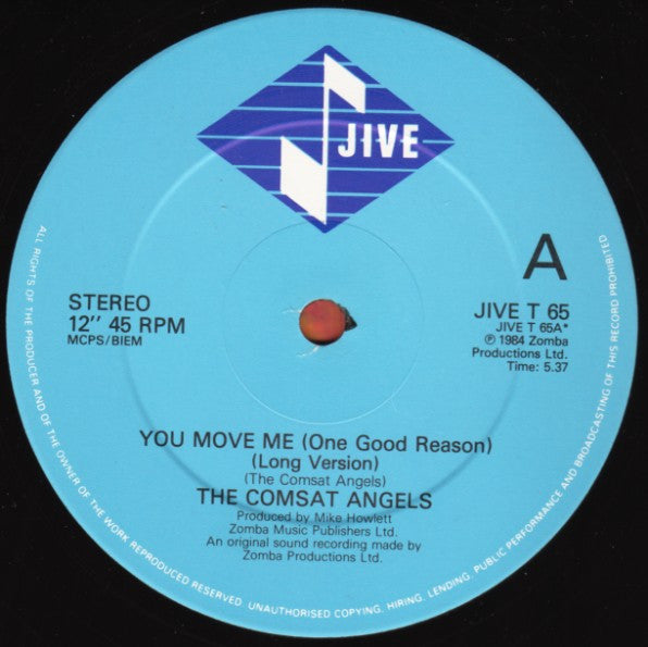 The Comsat Angels : You Move Me (One Good Reason) (12")