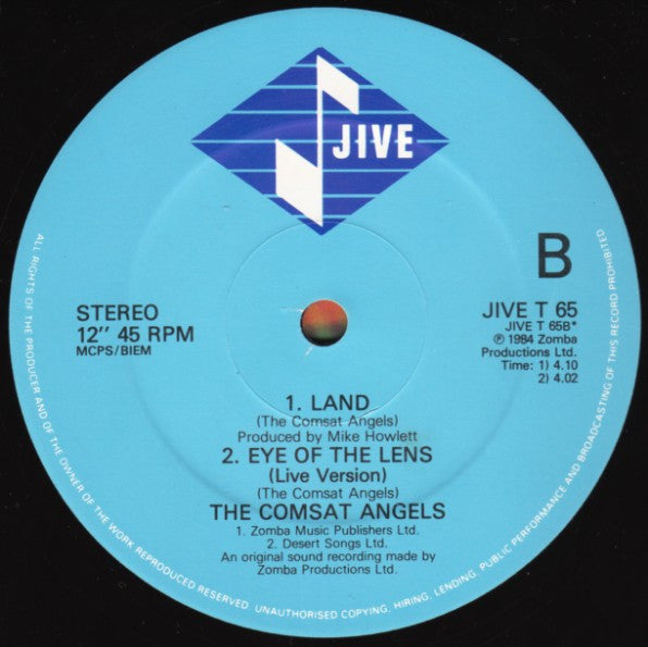 The Comsat Angels : You Move Me (One Good Reason) (12")
