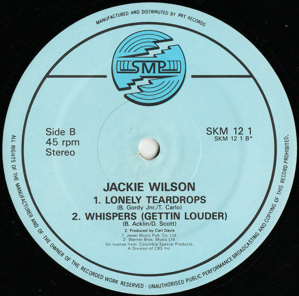 Jackie Wilson : I Get The Sweetest Feeling (12", Single)