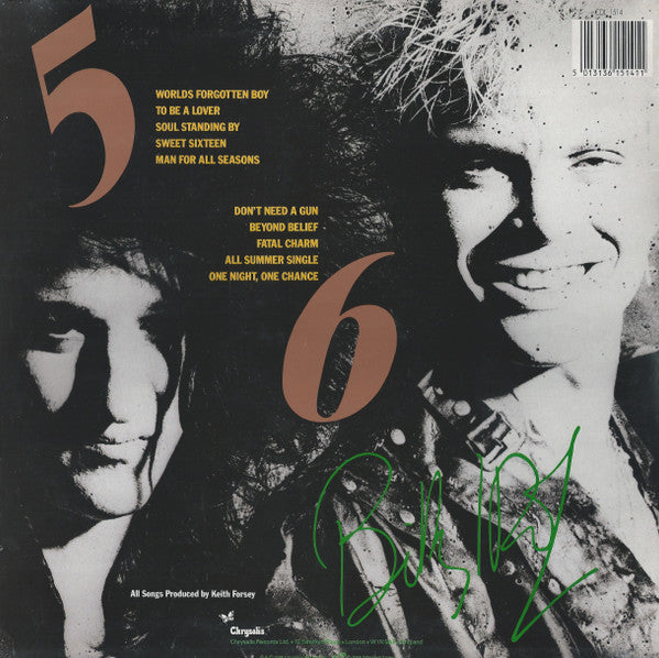 Billy Idol : Whiplash Smile (LP, Album, Lyn)
