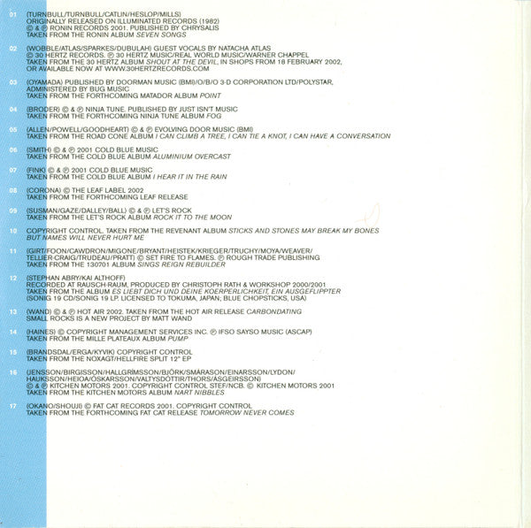 Various : The Wire Tapper 08 (CD, Comp)