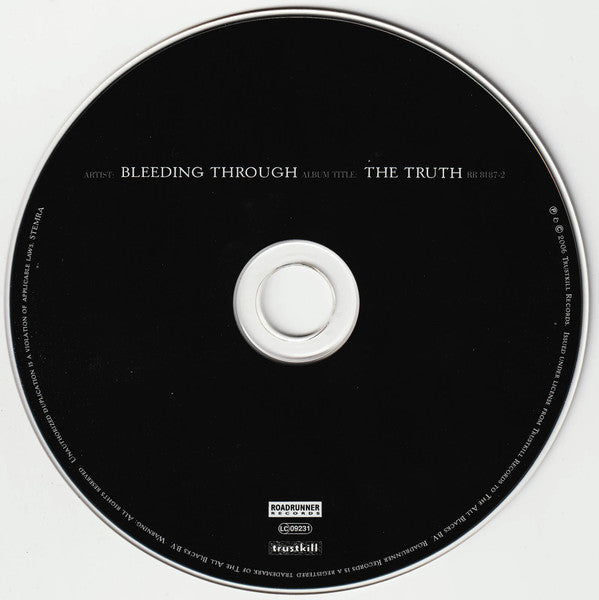 Bleeding Through : The Truth (CD, Album)
