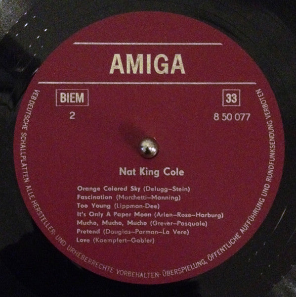 Nat King Cole : Nat King Cole (LP, Comp, Mono, RE)